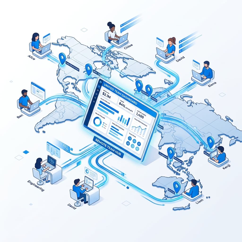 Equipos de Ventas Remotos o Multi-Sede | HVM